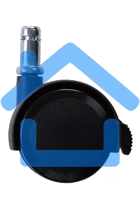 Набор колес Бюрократ BlockCastorSet3850/PU черный для паркета/ламината 11мм