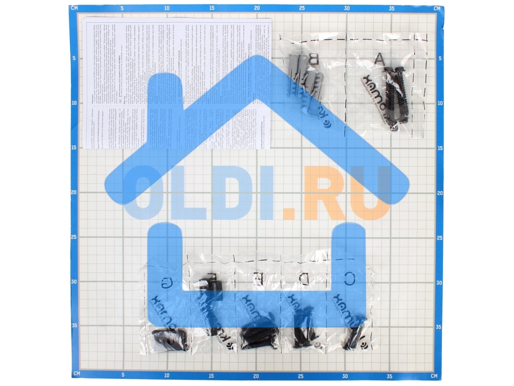 Крепеж Kromax IDEAL-4 new белый, наст. для TV 22