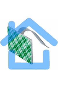 Площадки самоклеющиеся металлические с клипсой под шлейф Rexant (ПКШМ) 30x20 мм, упаковка 100 шт.