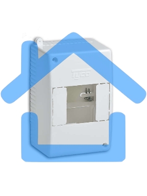 Бокс ОП Тусо 4мод. IP30 бел. Рувинил 68024