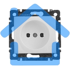 Розетка Legrand 774416 Valena без заземления (белый)