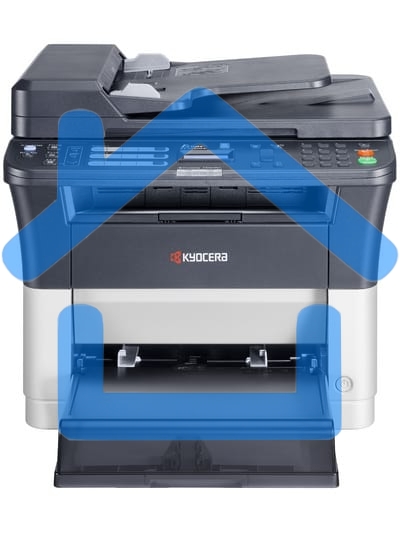 МФУ лазерное Kyocera Ecosys FS-1125MFP (1102M73RU0/1102M73RUV/1102M73RU2/1102M73NX2/1102M73DZ2), A4, ч/б, печ. до 25 стр/мин., скан. до 18 стр/мин. (ч/б) 6 стр/мин. (цвет), 600 x 600 dpi, USB, RJ-45