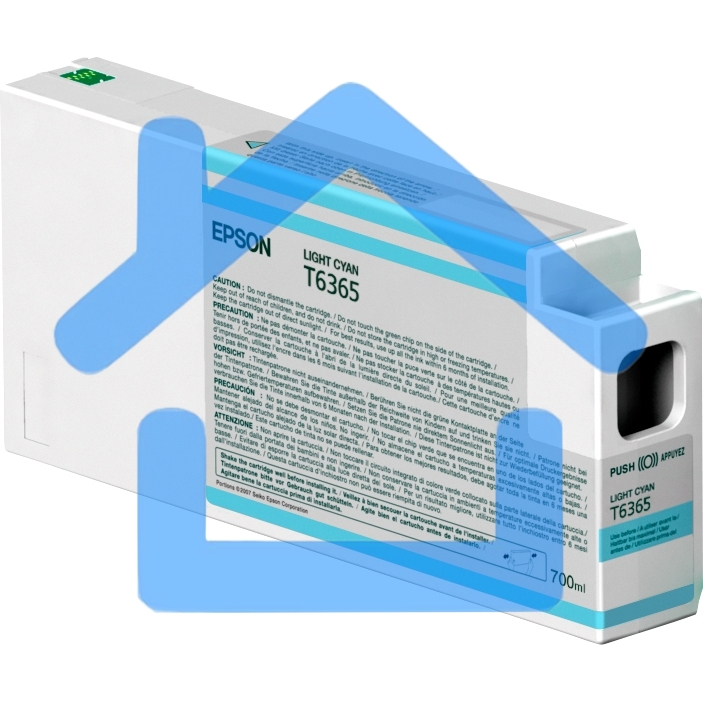 Струйный картридж EPSON C13T636500 светло-синий (700 мл) для Stylus Pro 7700, 7890, 7900, 9700, 9890, 9900, WT7900