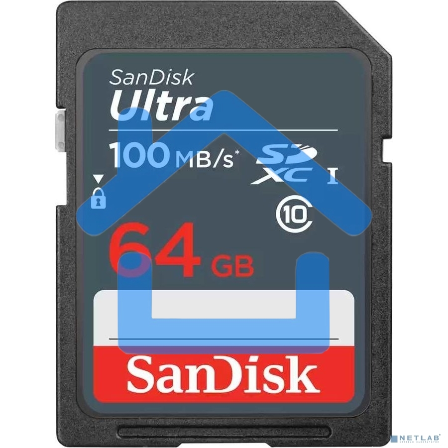 Карта памяти SDXC 64GB UHS-I SDSDUNR-064G-GN3IN SANDISK