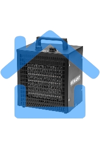Пушка тепловая электрическая Rexant 60-0042 квадратная, PTC, 3кВт
