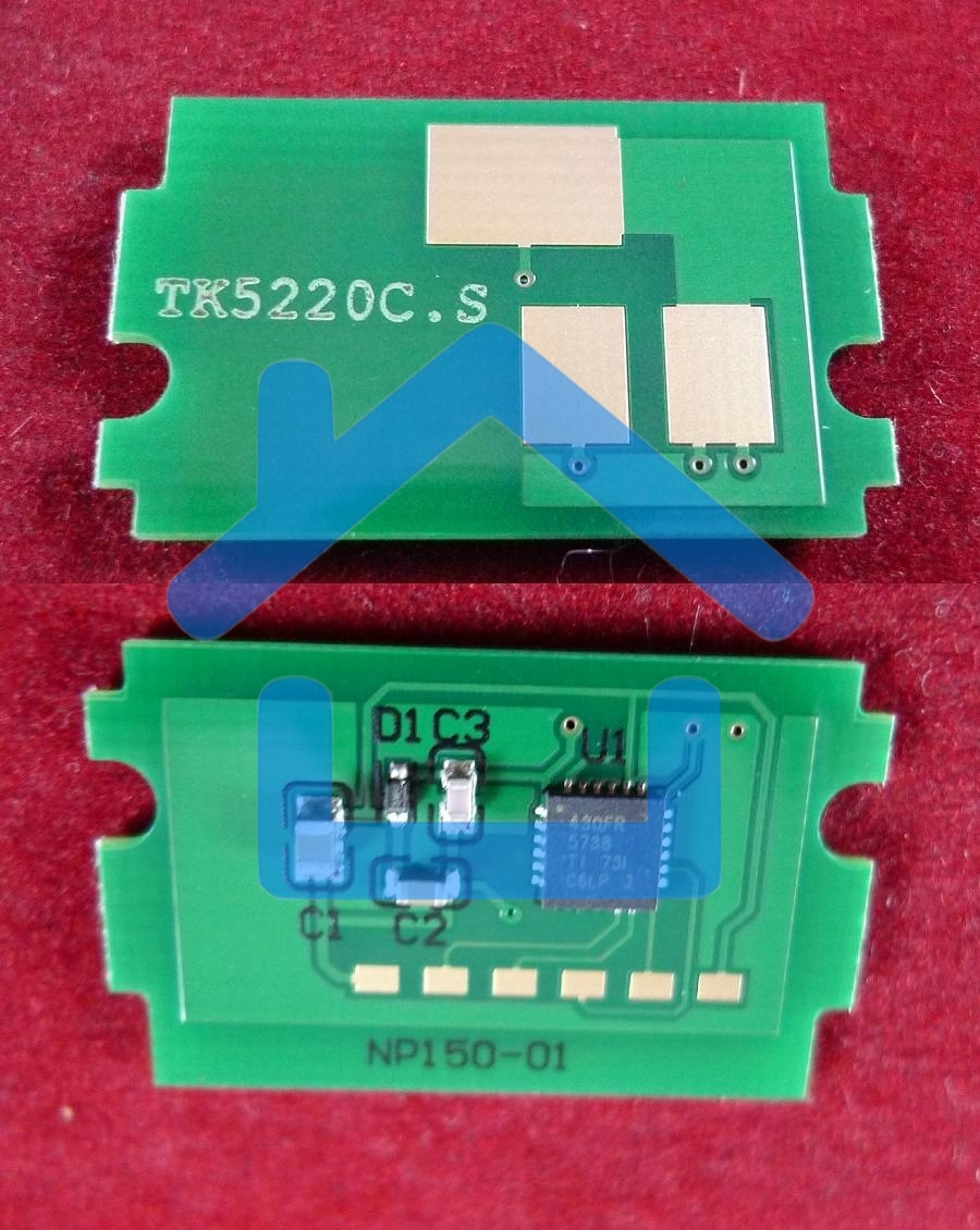 Чип для Kyocera Ecosys P5021cdn/M5521cdn (TK5220C) Cyan 1.2K (ELP, Китай)