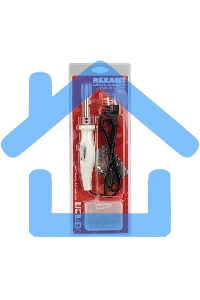 Выжигатель Rexant (набор паяльник-выжигатель), 22 насадки, подставка, 230 В, 20/50 Вт