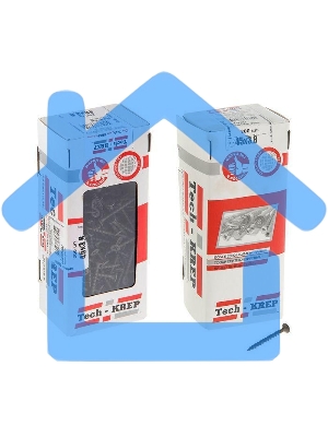 Саморез 3.8х45 гипсокартон-дерево (уп.200шт) коробка Tech-Krep 102124