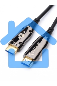 Кабель HDMI 50 м (HIGH speed, Metal gold, Optical) 8K VER 2.1 Кабель HDMI 50 м (HIGH speed, Metal gold, Optical) 8K VER 2.1