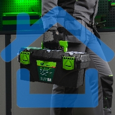 Ящик для инструментов Сибртех 16”, с органайзерами 90807