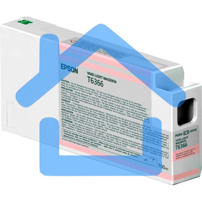 Картридж струйный Epson C13T636600 светло-пурпурный (700 мл) для Epson St Pro 7900/9900
