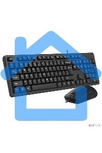 Комплект клавиатура + мышь A4Tech KK-3330 клав:черный мышь:черный USB