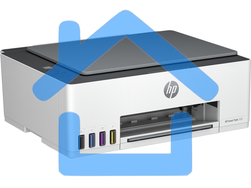 МФУ струйный HP Smart Tank 520 (1F3W2A), A4, цветной, печ. до 12 стр/мин. (ч/б) до 5 стр/мин. (цвет), 1200 x 1200 dpi, USB