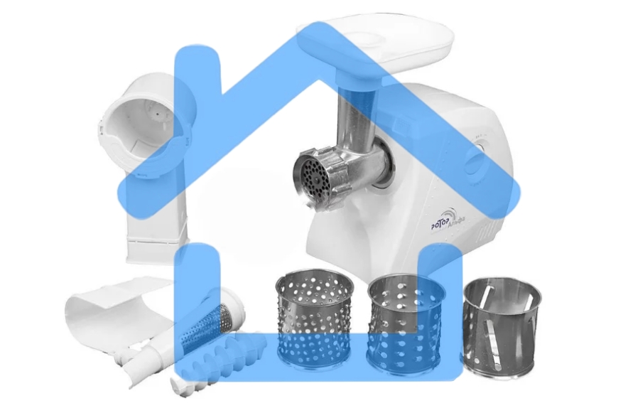 Мясорубка электрическая Ротор Альфа ЭМШ 35/250-3 1500Вт белый