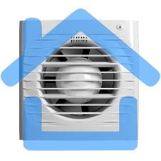 Вентилятор вытяжной осевой 100мм шнур бел. ERA OPTIMA 4-02