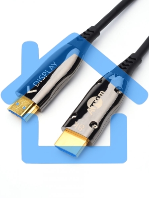 Кабель HDMI 50 м (HIGH speed, Metal gold, Optical) 8K VER 2.1 Кабель HDMI 50 м (HIGH speed, Metal gold, Optical) 8K VER 2.1