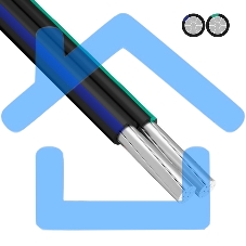 Провод СИП-4 2x16,0 мм², длина 25 метров, ГОСТ Rexant