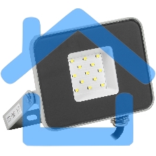 Прожектор Iek LPDO701-10-K03 СДО 07-10 светодиодный серый IP65 6500 K IEK