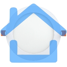 Светильник Iek LDVO0-1606-1-12-6500-K01 ДВО 1606 белый круг LED 12Вт 6500К IP20 алюм. корпус, диам 170 мм