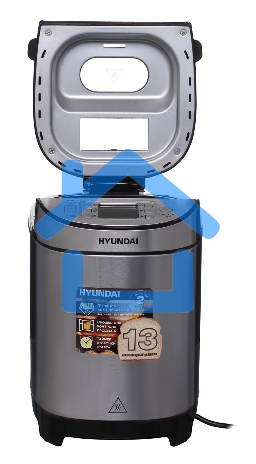 Хлебопечь Hyundai HYBM-M0313G 600Вт серебристый/черный