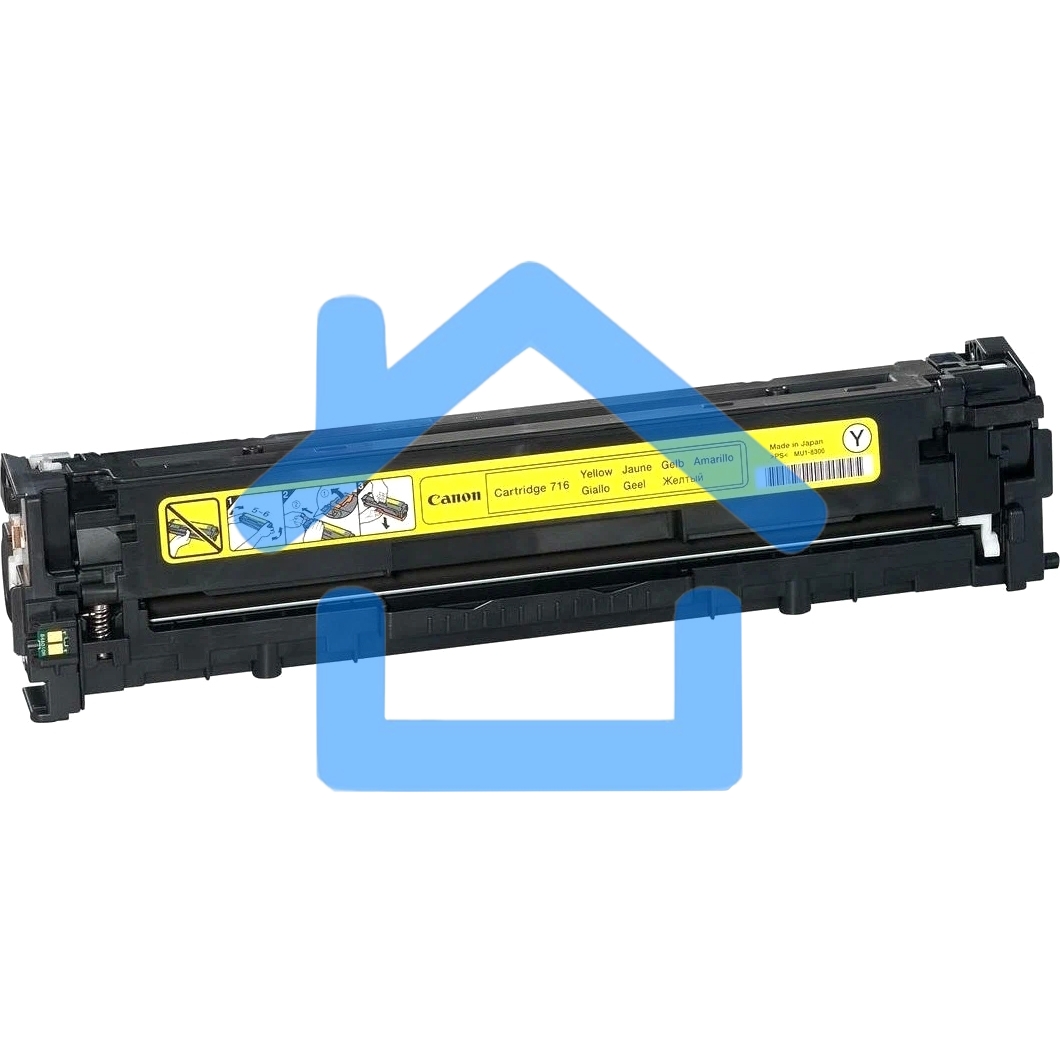 Картридж лазерный Canon Cartridge 716Y (1977B002) желтый (1500 стр.) для Canon LBP-5050/5050N