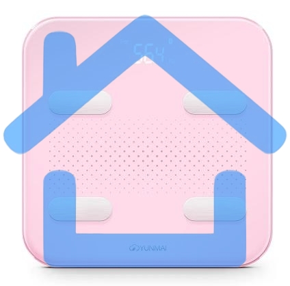 Весы напольные YUNMAI S SMART PINK M1805GL_PINK