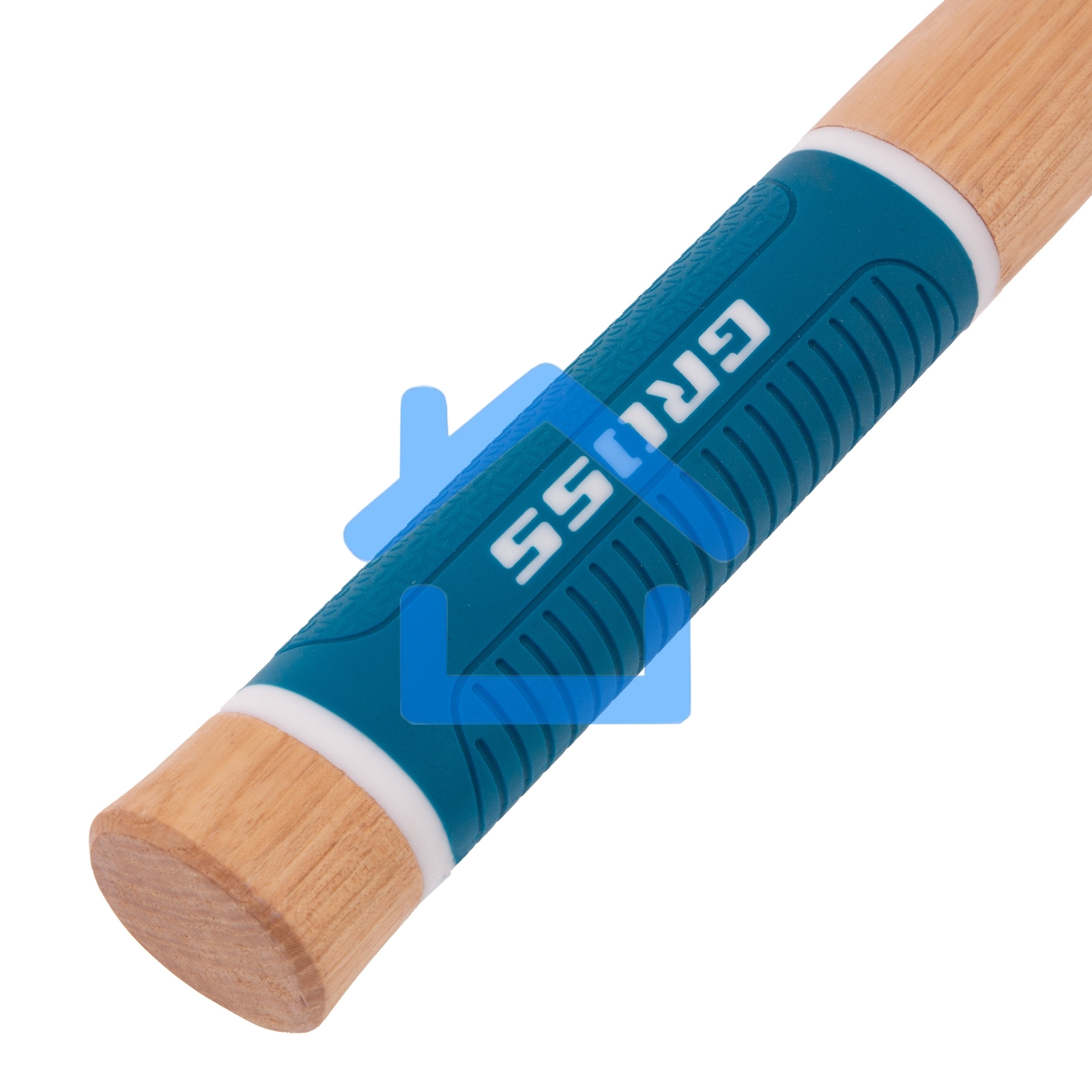 Молоток-гвоздодер,560 г, угол 75, магнит, обрезиненная рукоятка AMERICAN HICKORY GROSS