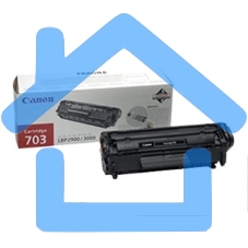 Картридж лазерный Canon 703 (7616A005) черный (2000 стр.) для Canon LBP-2900/3000