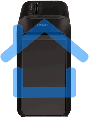 Шредер Fellowes PowerShred LX220 черный (секр.P-4)/перекрестный/20лист./30лтр./скрепки/скобы/пл.карты