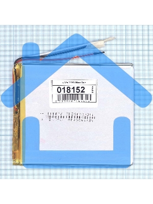 Аккумулятор Li-Pol (батарея) 3*95*105мм 3pin 3.7V/3600mAh