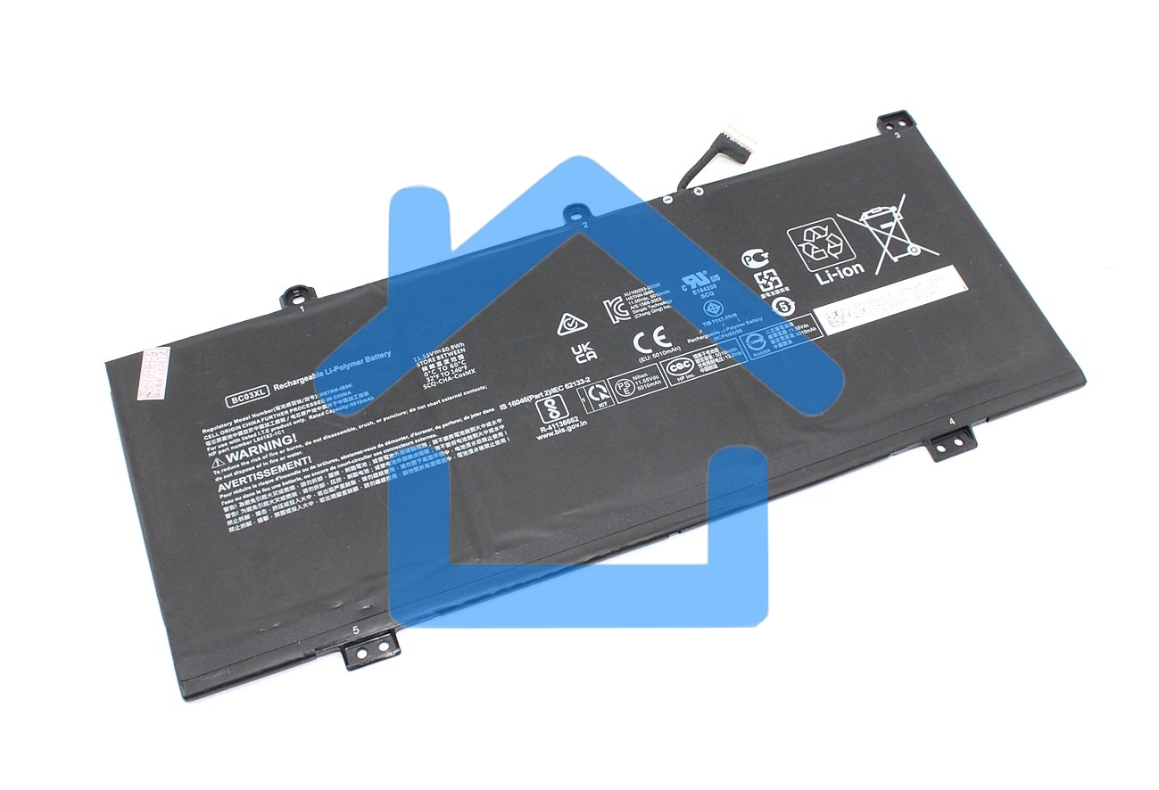 Аккумуляторная батарея для ноутбука HP Chromebook x360 14C-CA11.55V 60.9Wh