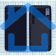 Задняя крышка для Samsung A105FD Galaxy A10 (2019) синяя