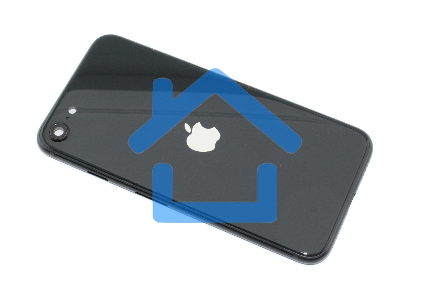 Задняя крышка (корпус) в сборе с рамкой для Apple iPhone SE3 черный