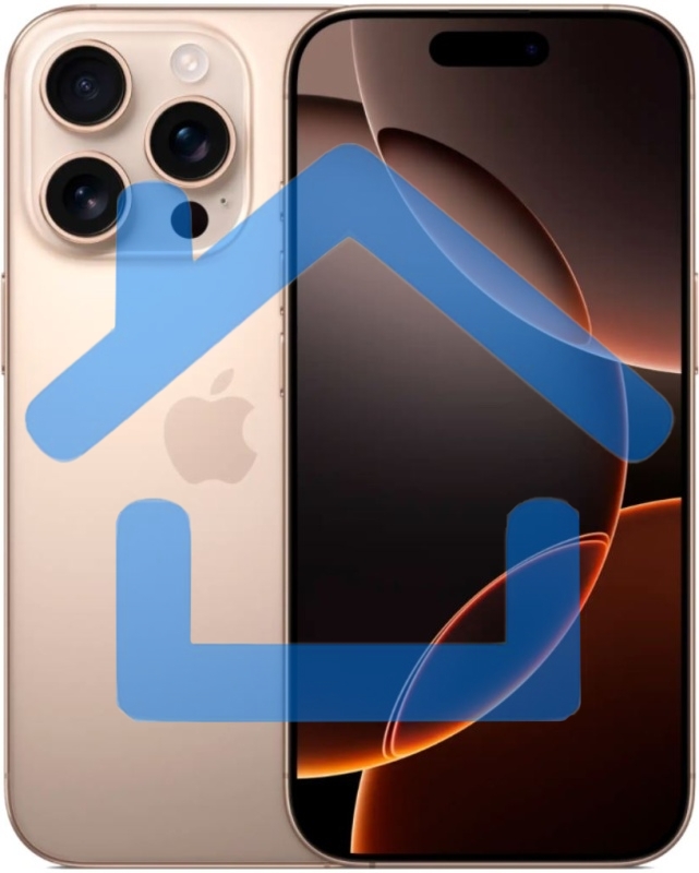 Смартфон Apple iPhone 16 Pro, 8/128Gb, бежевый титан