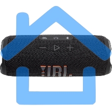 Колонка портативная JBL Flip 7 черный 25W 1.0 BT 4800mAh (JBLFLIP7BLK)