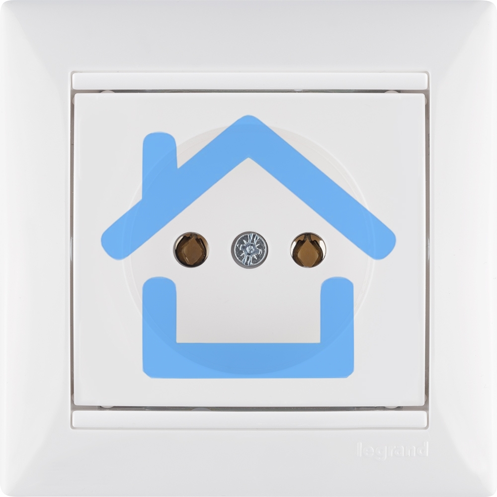 Розетка Legrand 774416 Valena без заземления (белый)