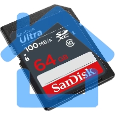 Карта памяти SDXC 64GB UHS-I SDSDUNR-064G-GN3IN SANDISK