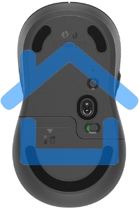 Мышь беспроводная Logitech Signature M650 L черный, 4000 dpi, радиоканал, Bluetooth, USB, кнопки - 5