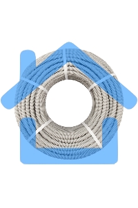 Труба гофрированная из ПВХ, с зондом, Ø16 мм Rexant