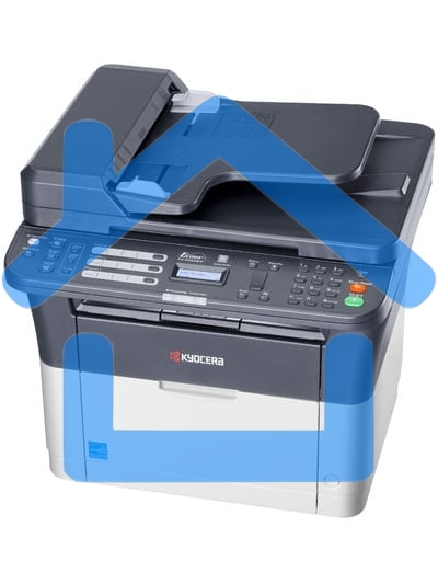 МФУ лазерное Kyocera Ecosys FS-1125MFP (1102M73RU0/1102M73RUV/1102M73RU2/1102M73NX2/1102M73DZ2), A4, ч/б, печ. до 25 стр/мин., скан. до 18 стр/мин. (ч/б) 6 стр/мин. (цвет), 600 x 600 dpi, USB, RJ-45