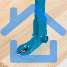 Лом-гвоздодер GROSS мини, 250x21x9мм 25251