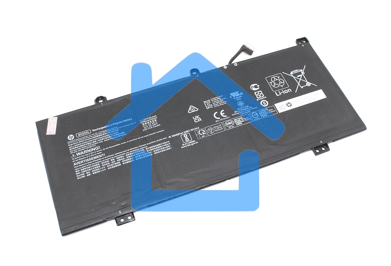 Аккумуляторная батарея для ноутбука HP Chromebook x360 14C-CA11.55V 60.9Wh