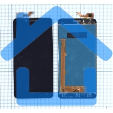 Дисплей для Lenovo A6600 A6800 черный