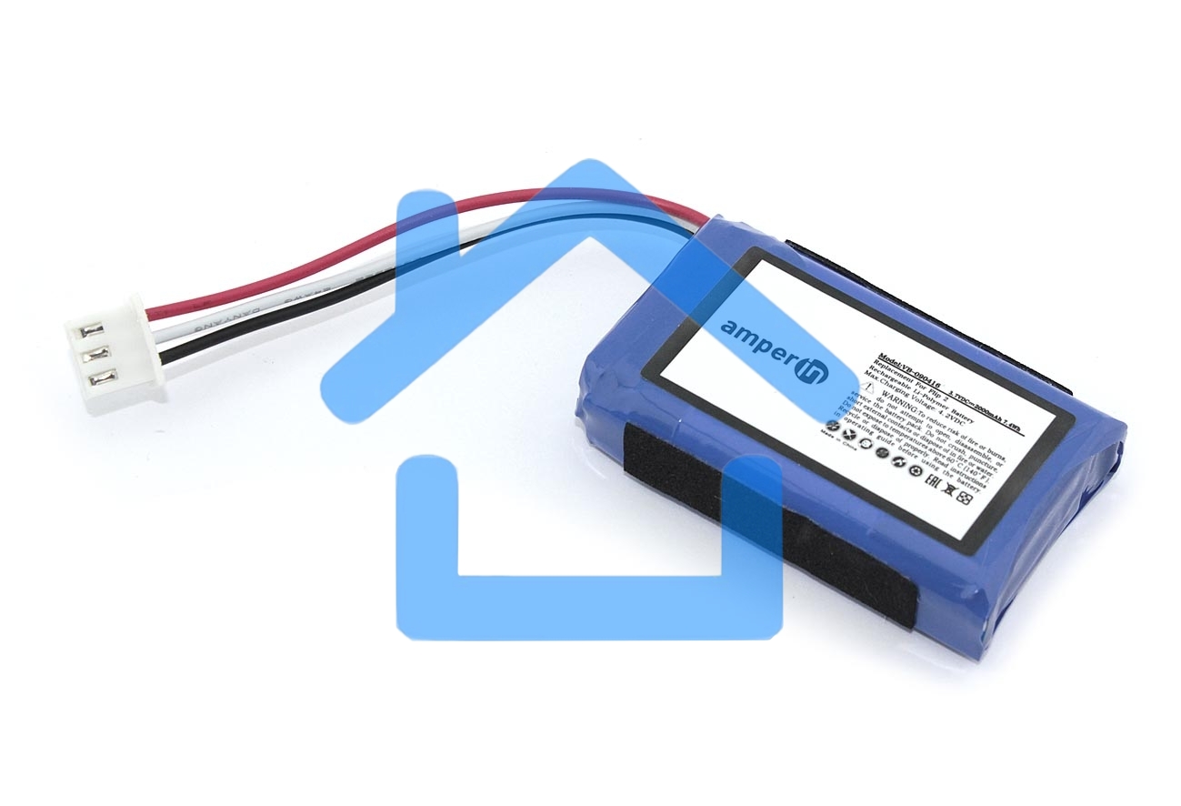 Аккумуляторная батарея Amperin для JBL Flip 2 (2013)3.7V2000mAh7.4Wh