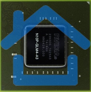 Чип nVidia N10P-GLM4-A3