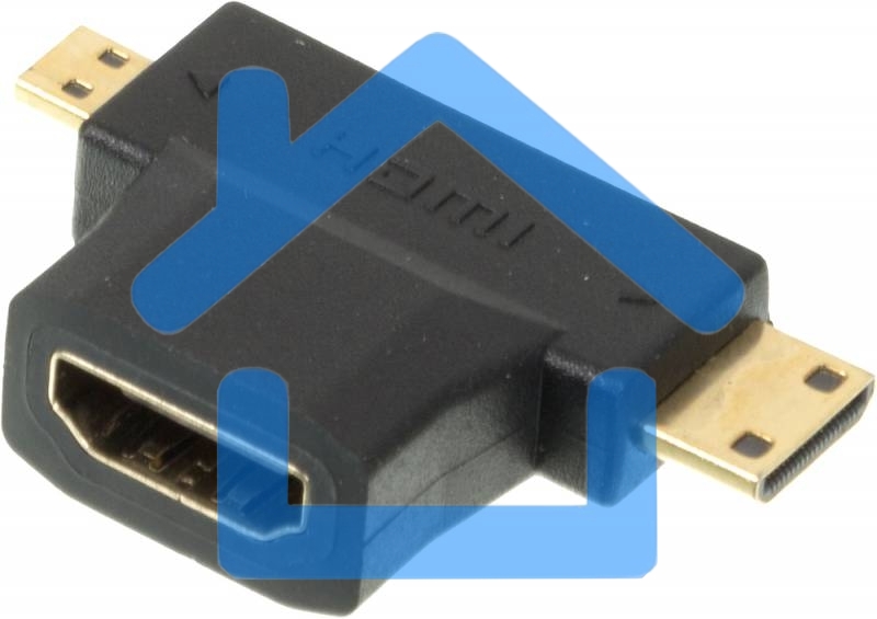 Переходник HDMI + Mini HDMI (Male) HDMImicro (m)/HDMI19 (f)