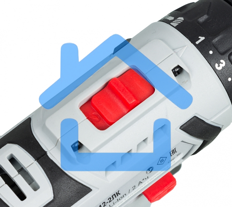 Дрель-шуруповерт Ресанта ДА-12-2ЛК 75/14/2, Аккумуляторная, 12В, 2 АКБ, Кейс