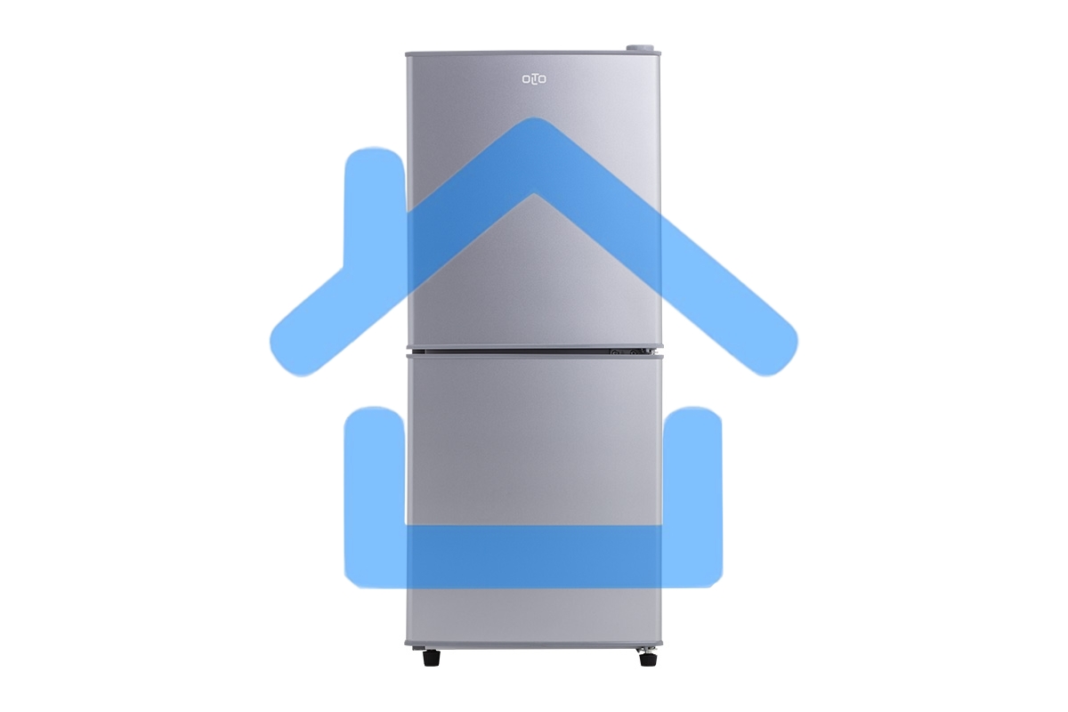 Холодильник OLTO RF-140C серебристый