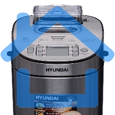 Хлебопечь Hyundai HYBM-M0313G 600Вт серебристый/черный