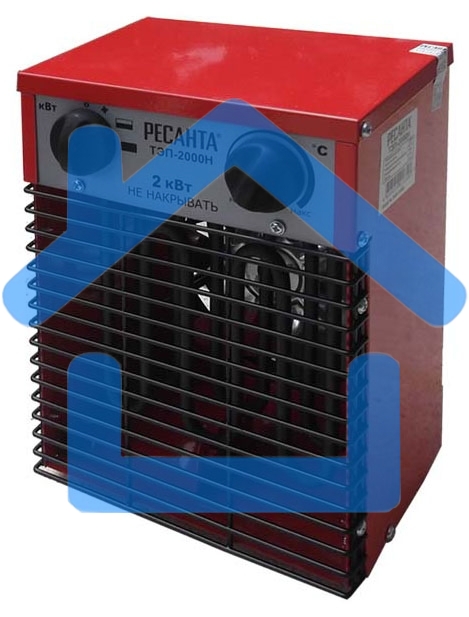 Тепловые пушки Ресанта ТЭП-2000Н 67/1/17 Тепловая электрическая пушка 2000/1000 Вт, 220/230 В, 3.2 кг